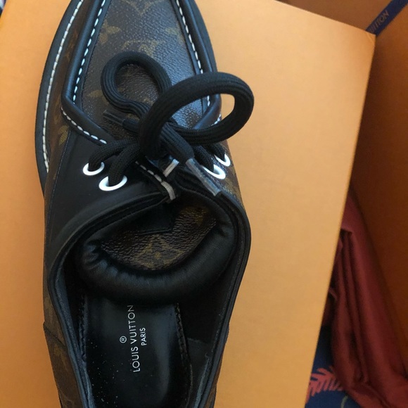 Louis Vuitton a monogram brogues - Picture 2 of 9